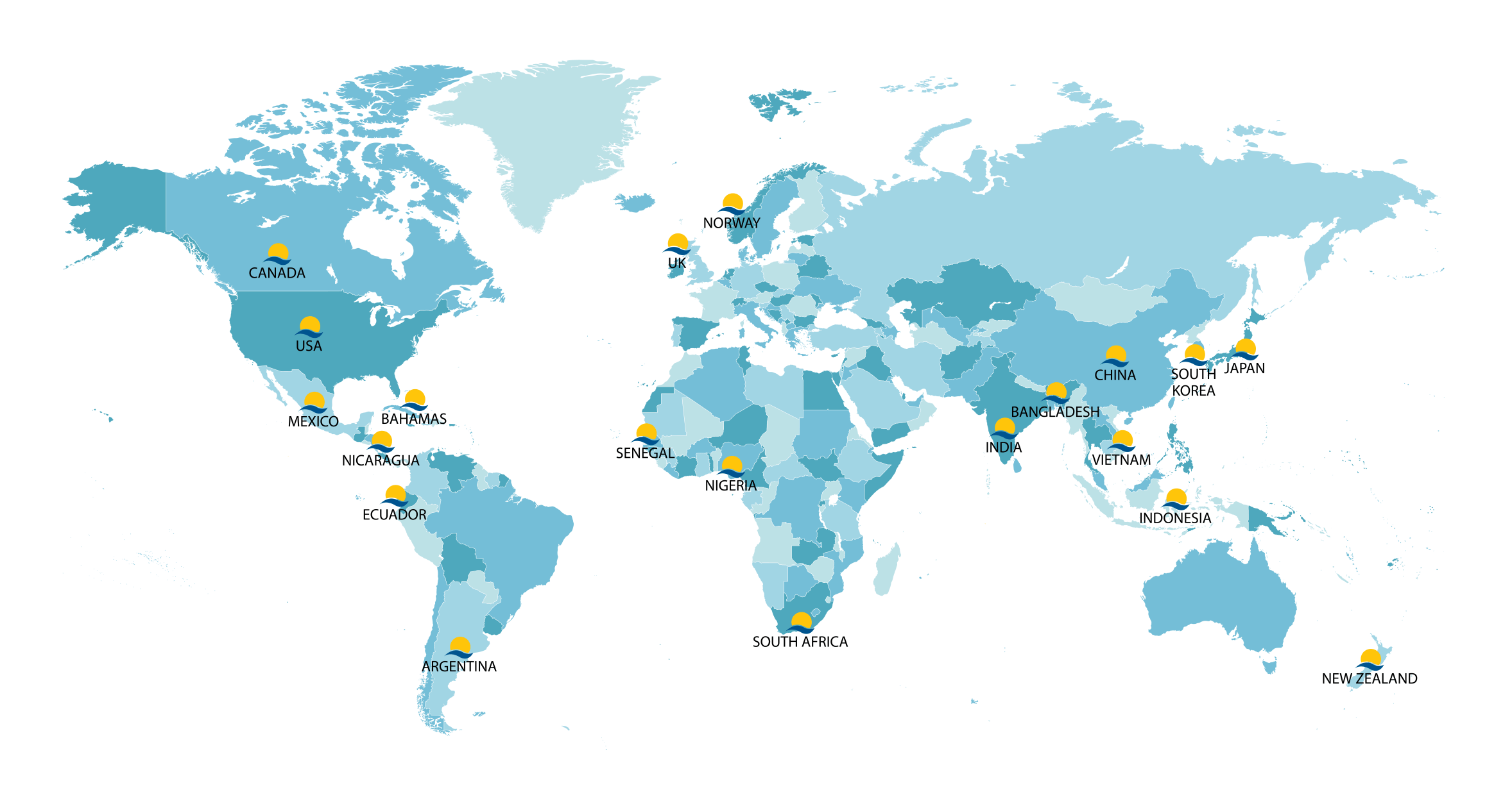 Peninsula Seafoods sourcing around the world